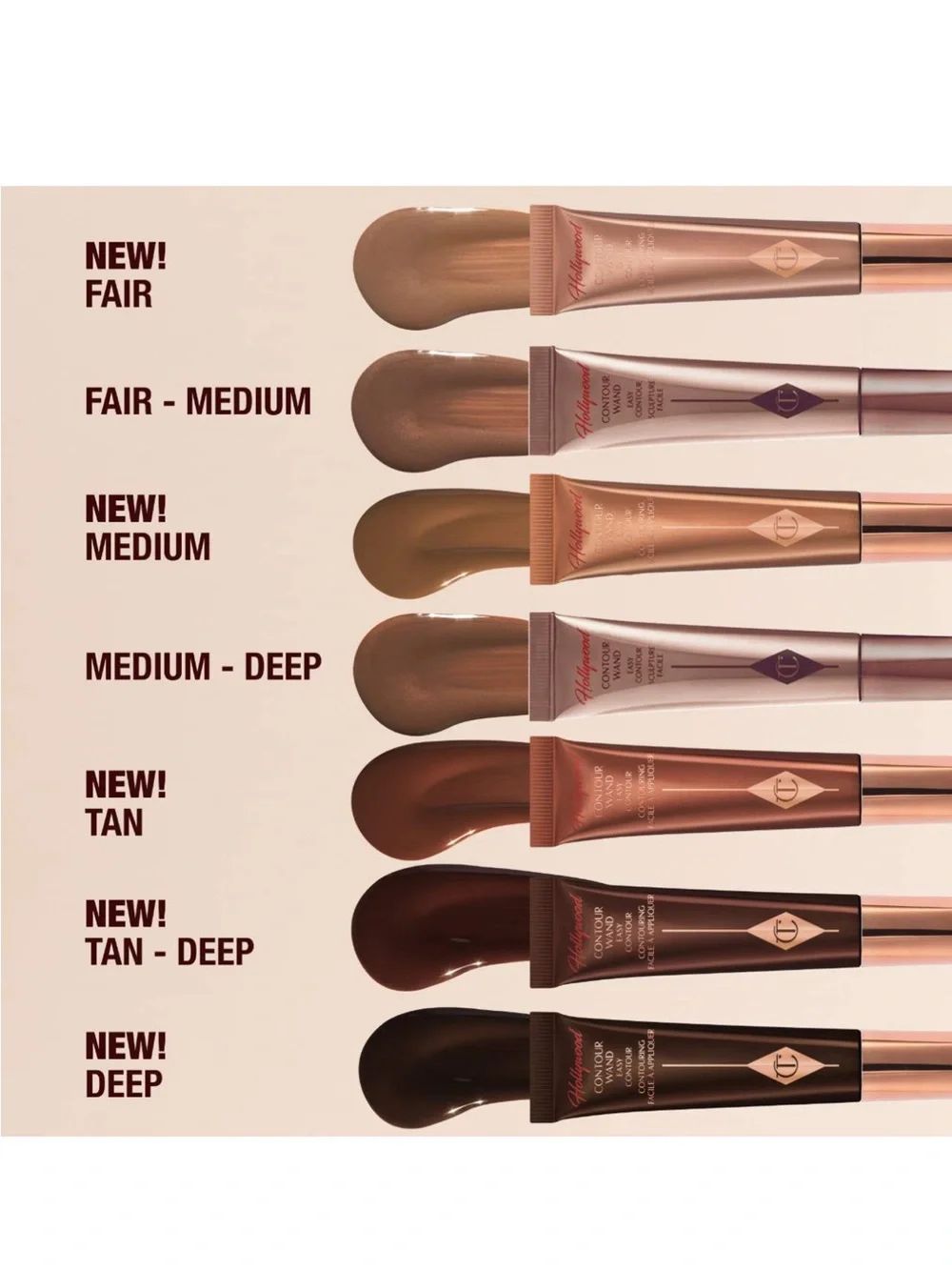 Charlotte Tilbury contour wand in Fair-Medium